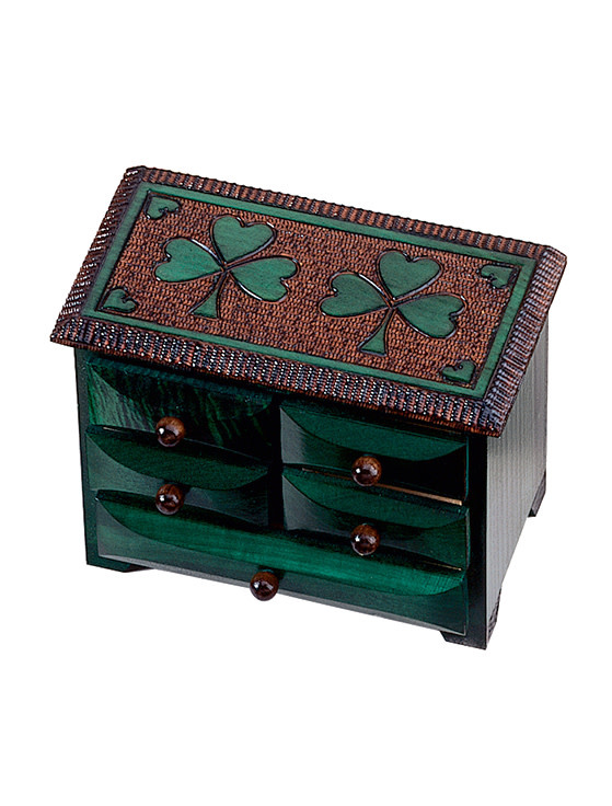 DECOR SHAMROCK DRAWER WOOD CHEST