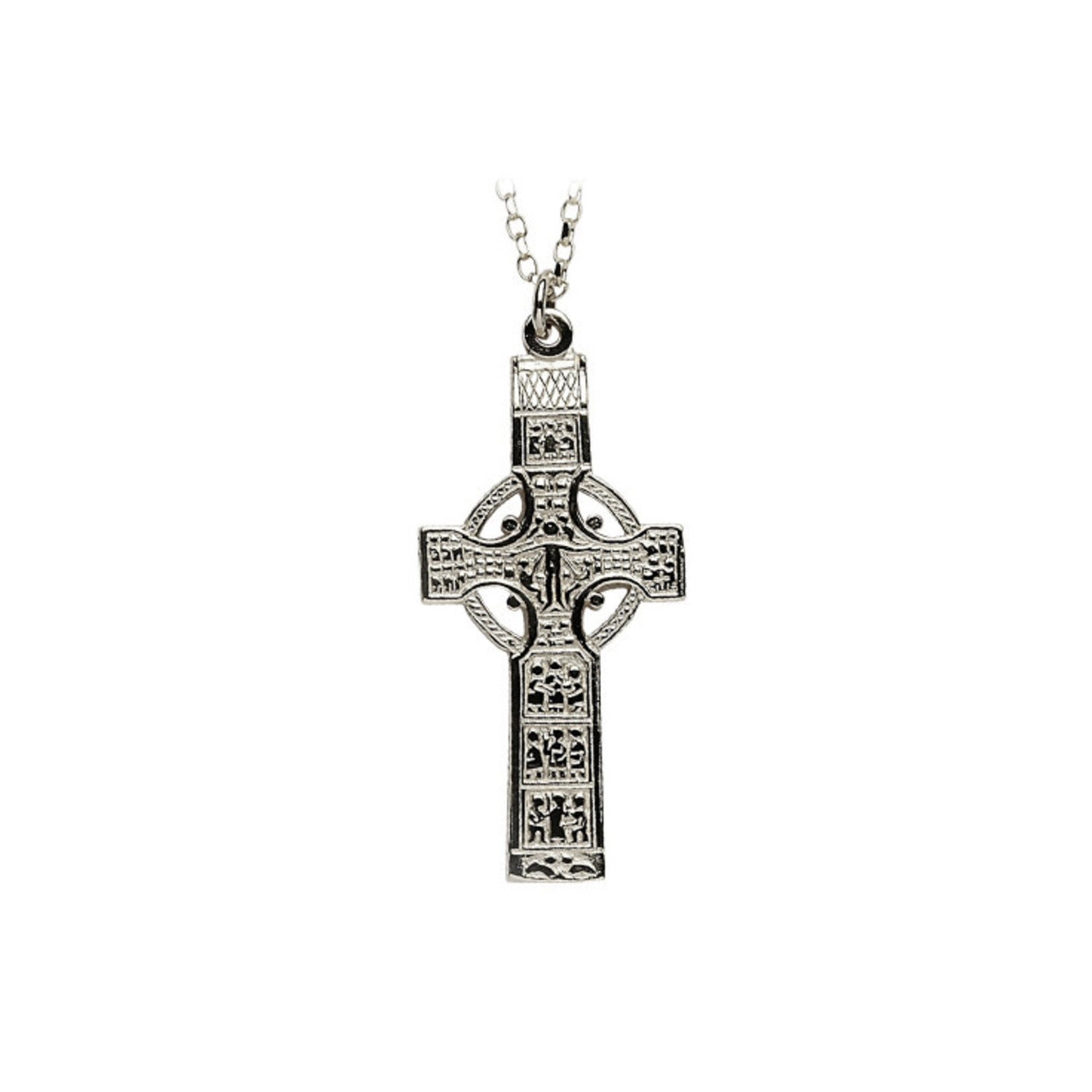 CELTIC CROSSES STERLING OGHAM CROSS - Large Muireach / Monasterboice