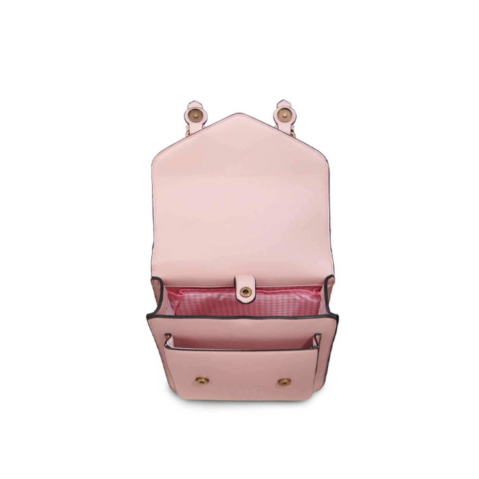 ACCESSORIES ISLANDER CALTON BACKPACK w HARRIS TWEED Pink & Blue Tartan