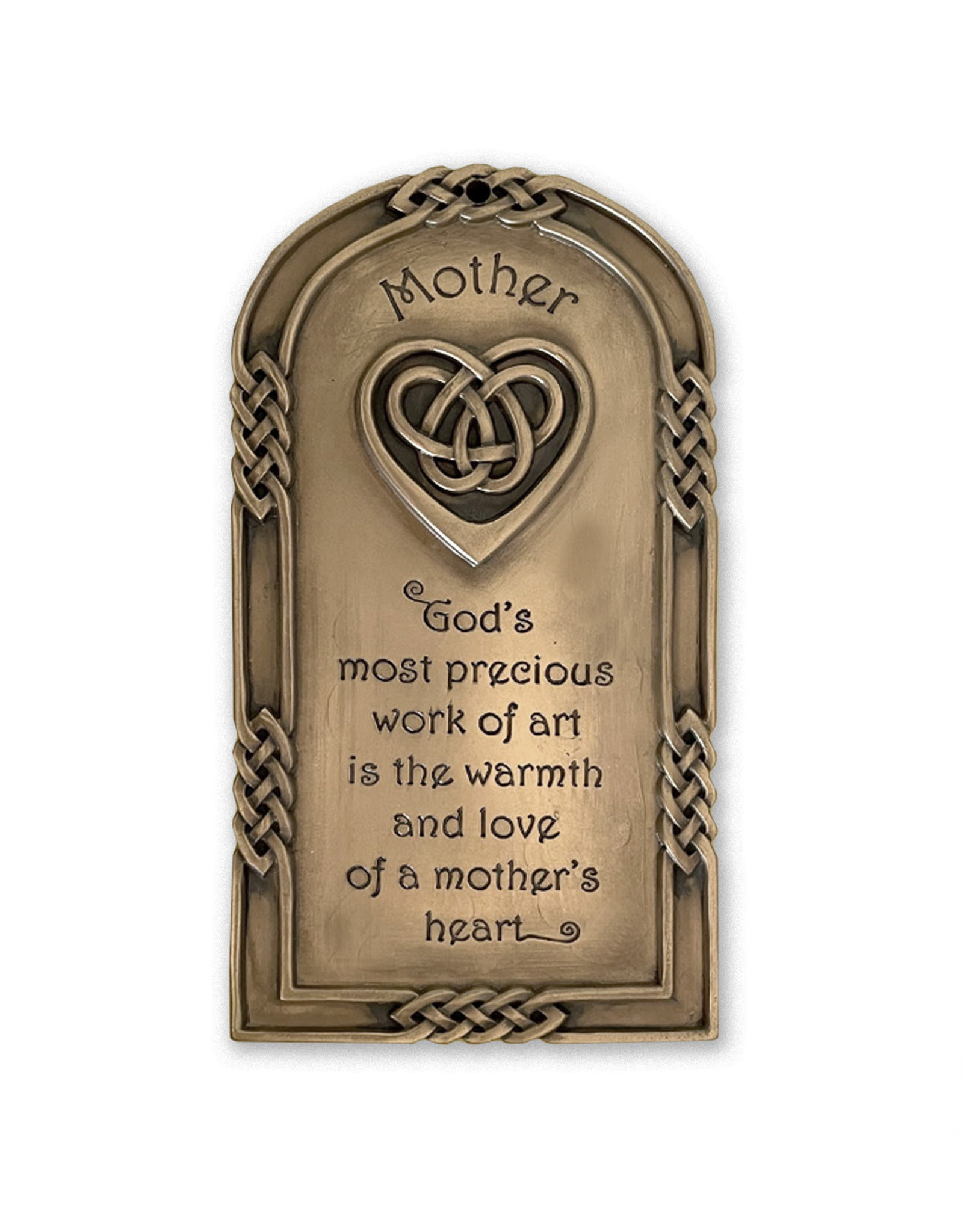PLAQUES & GIFTS CELTIC BRONZE GALLERY WALL PLAQUE - Mother's Blessing