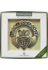 PLAQUES & GIFTS CELTIC BRONZE GALLERY WALL PLAQUE - Claddagh