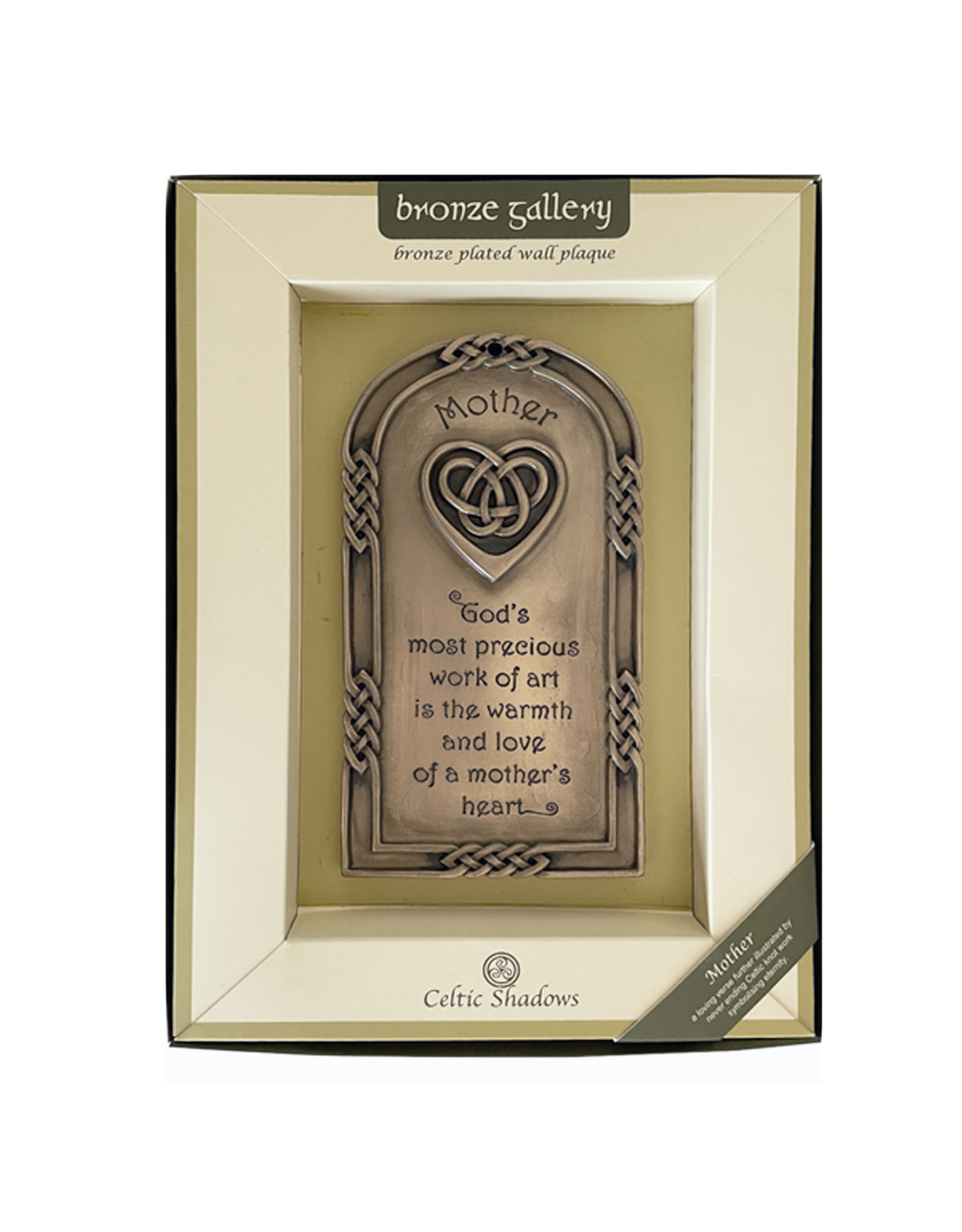 PLAQUES & GIFTS CELTIC BRONZE GALLERY WALL PLAQUE - Mother's Blessing