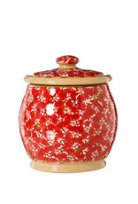 KITCHEN & ACCESSORIES NICHOLAS MOSSE SML ROUND LIDDED JAR - Red Lawn