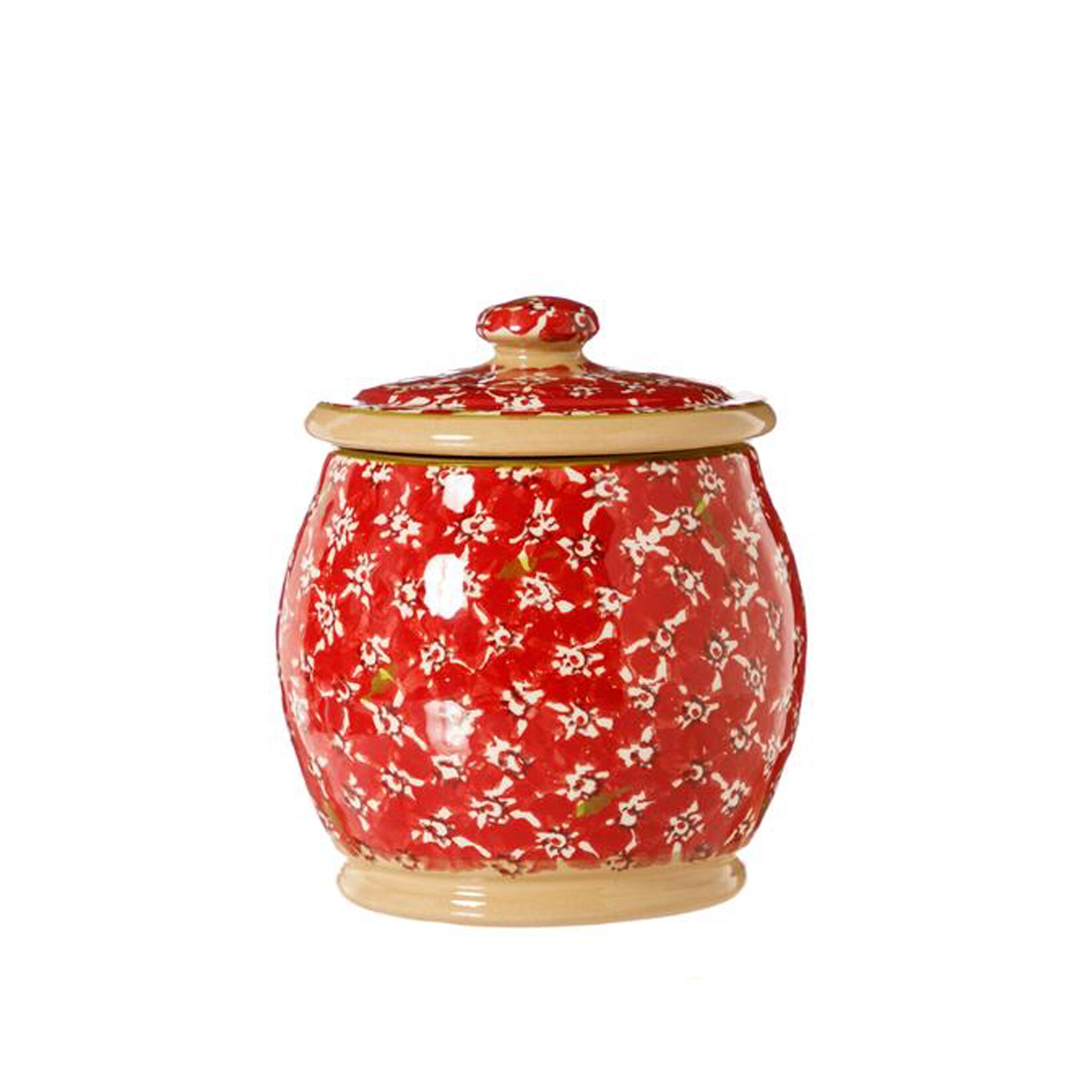 KITCHEN & ACCESSORIES NICHOLAS MOSSE SML ROUND LIDDED JAR - Red Lawn