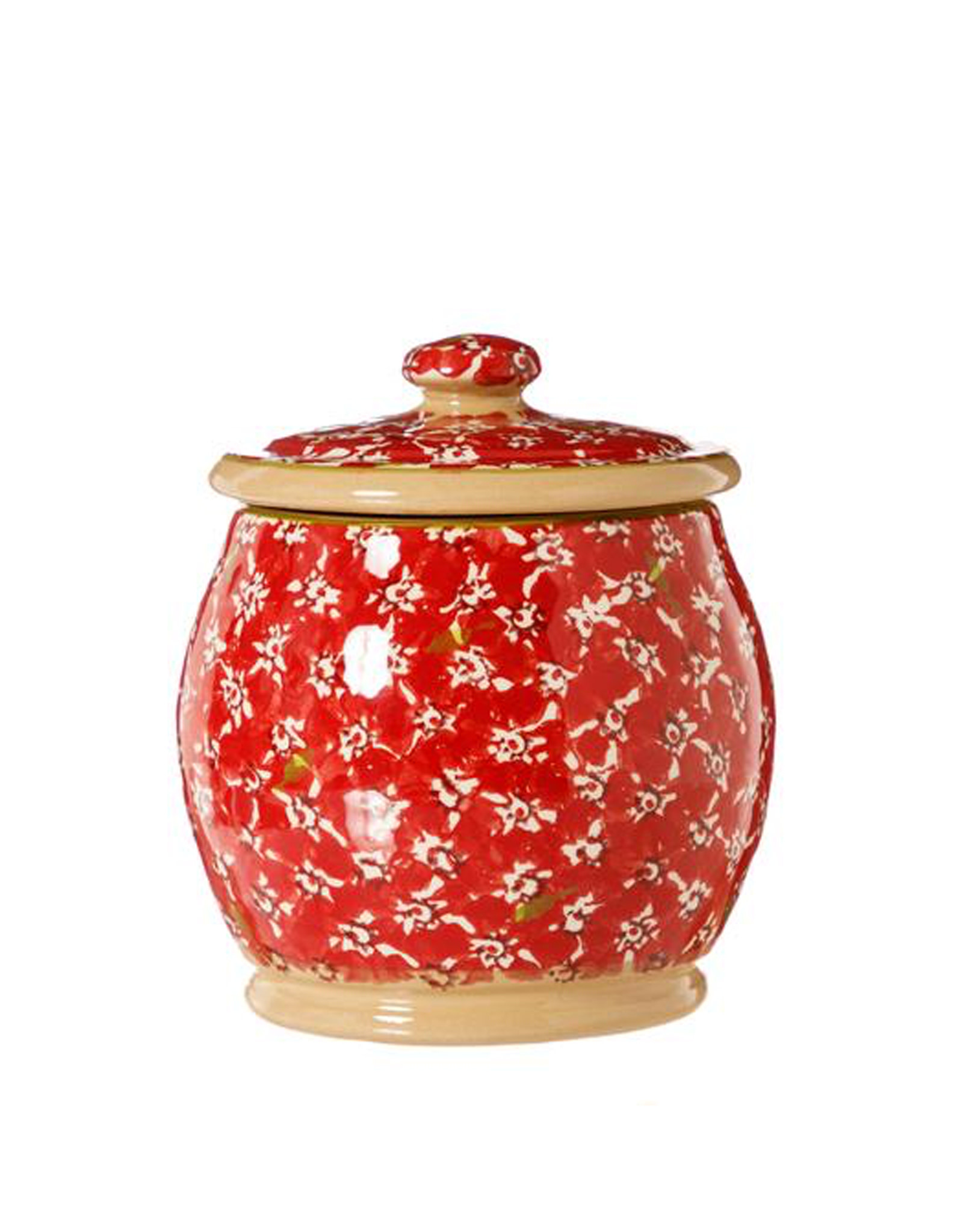 KITCHEN & ACCESSORIES NICHOLAS MOSSE SML ROUND LIDDED JAR - Red Lawn