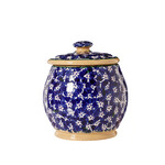 KITCHEN & ACCESSORIES NICHOLAS MOSSE SML ROUND LIDDED JAR - Dk Blue Lawn