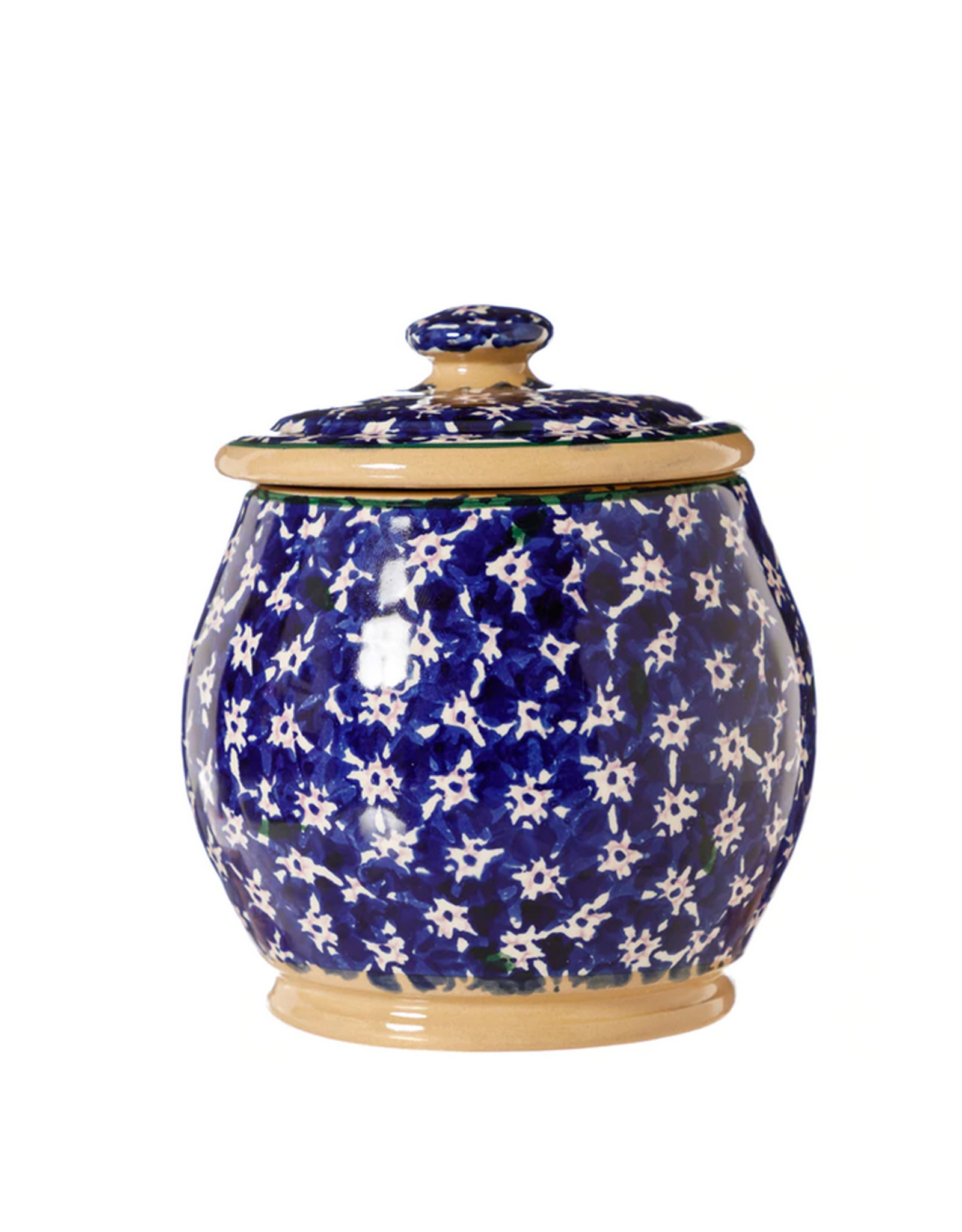 KITCHEN & ACCESSORIES NICHOLAS MOSSE SML ROUND LIDDED JAR - Dk Blue Lawn