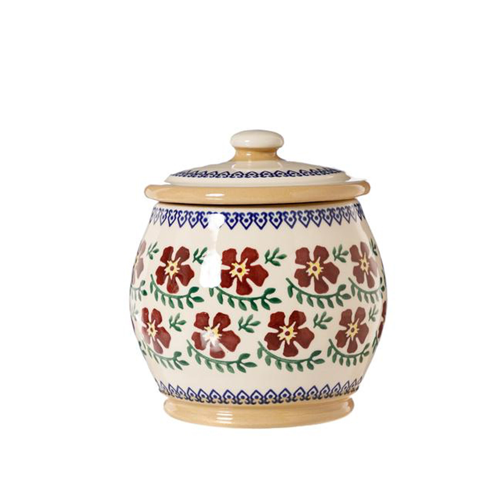 KITCHEN & ACCESSORIES NICHOLAS MOSSE SML ROUND LIDDED JAR - Old Rose
