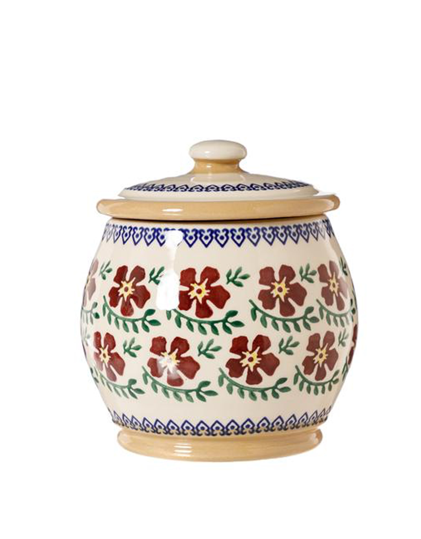 KITCHEN & ACCESSORIES NICHOLAS MOSSE SML ROUND LIDDED JAR - Old Rose