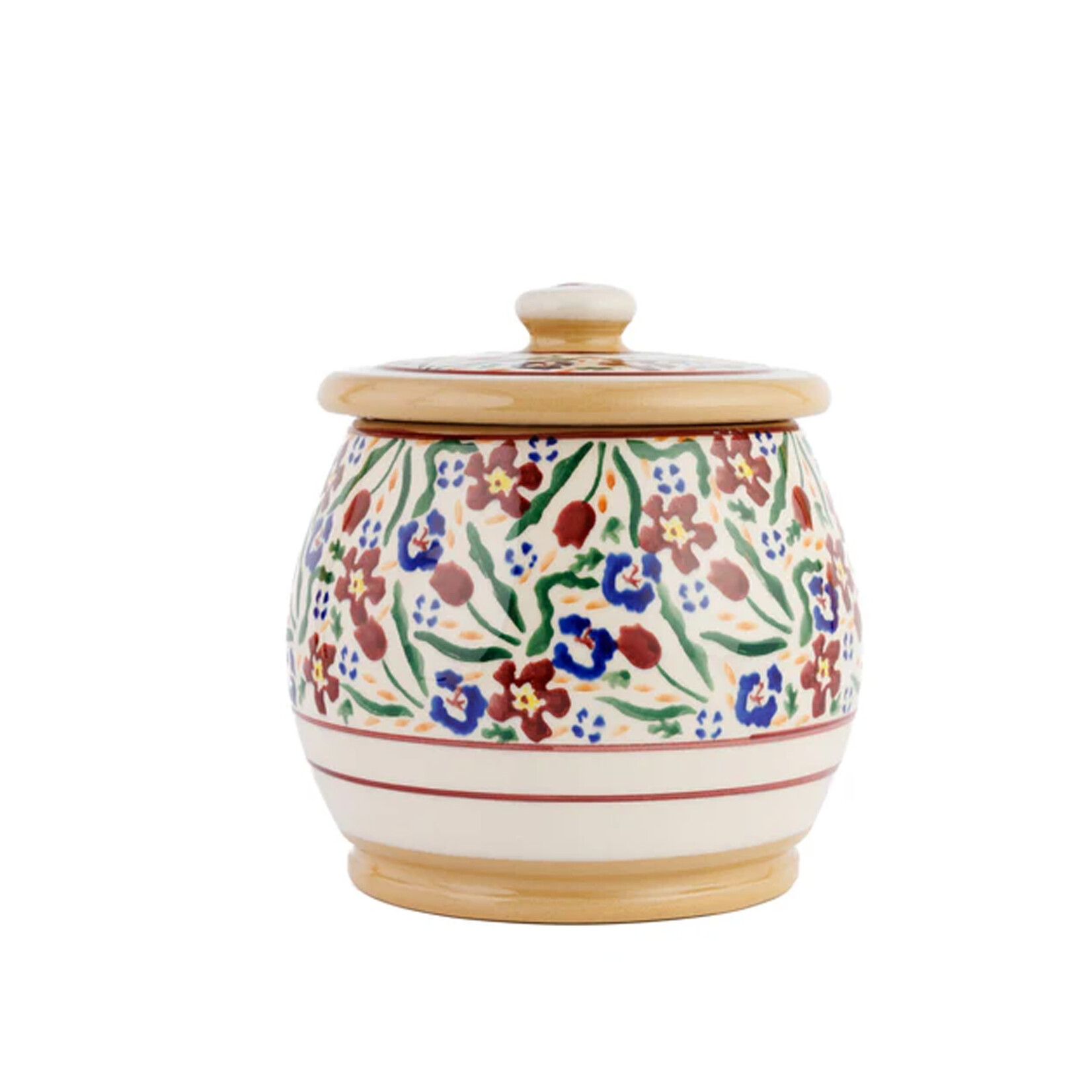 KITCHEN & ACCESSORIES NICHOLAS MOSSE SML ROUND LIDDED JAR - Wild Flower
