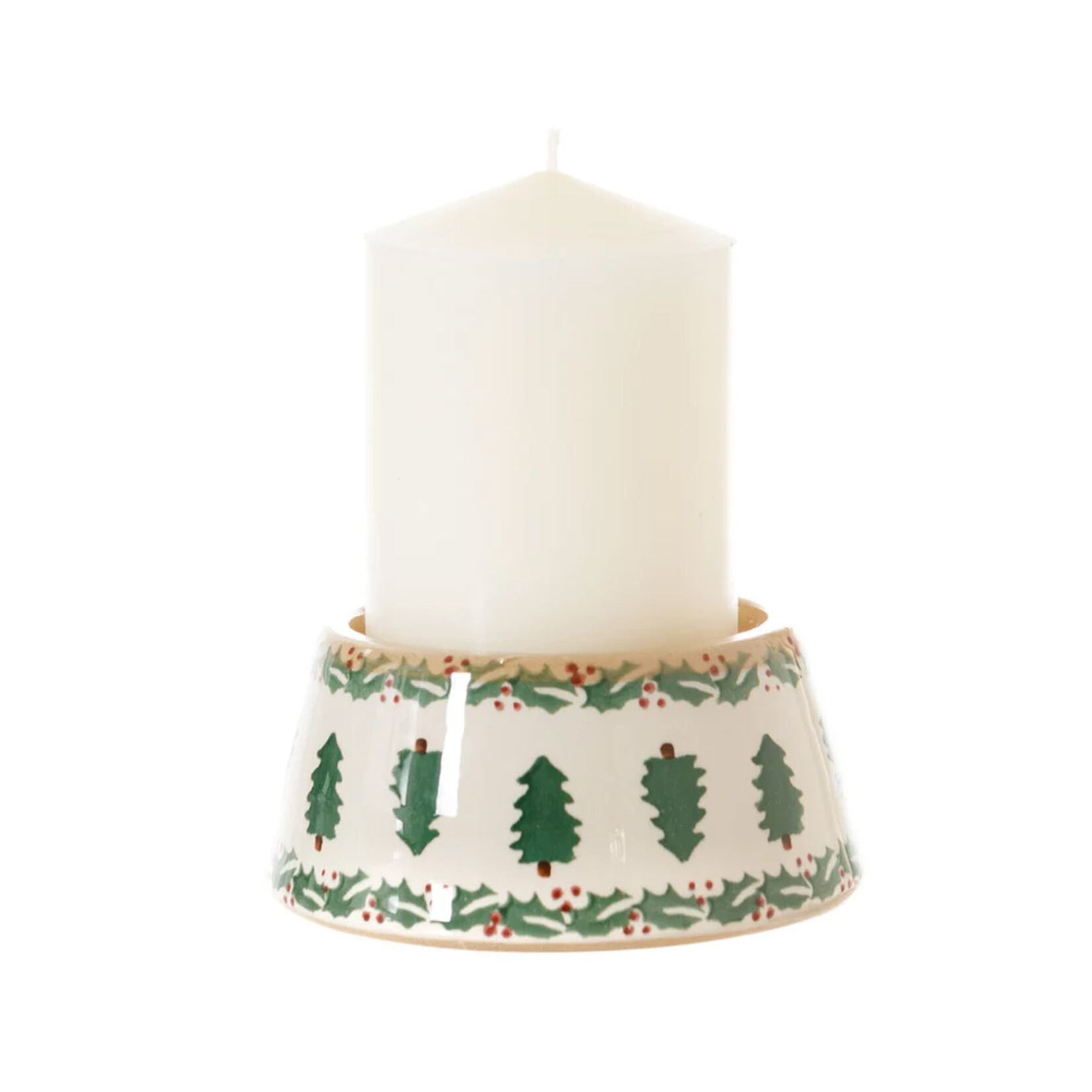 HOLIDAY NICHOLAS MOSSE REVERSE CANDLESTICK & CANDLE - Reindeer