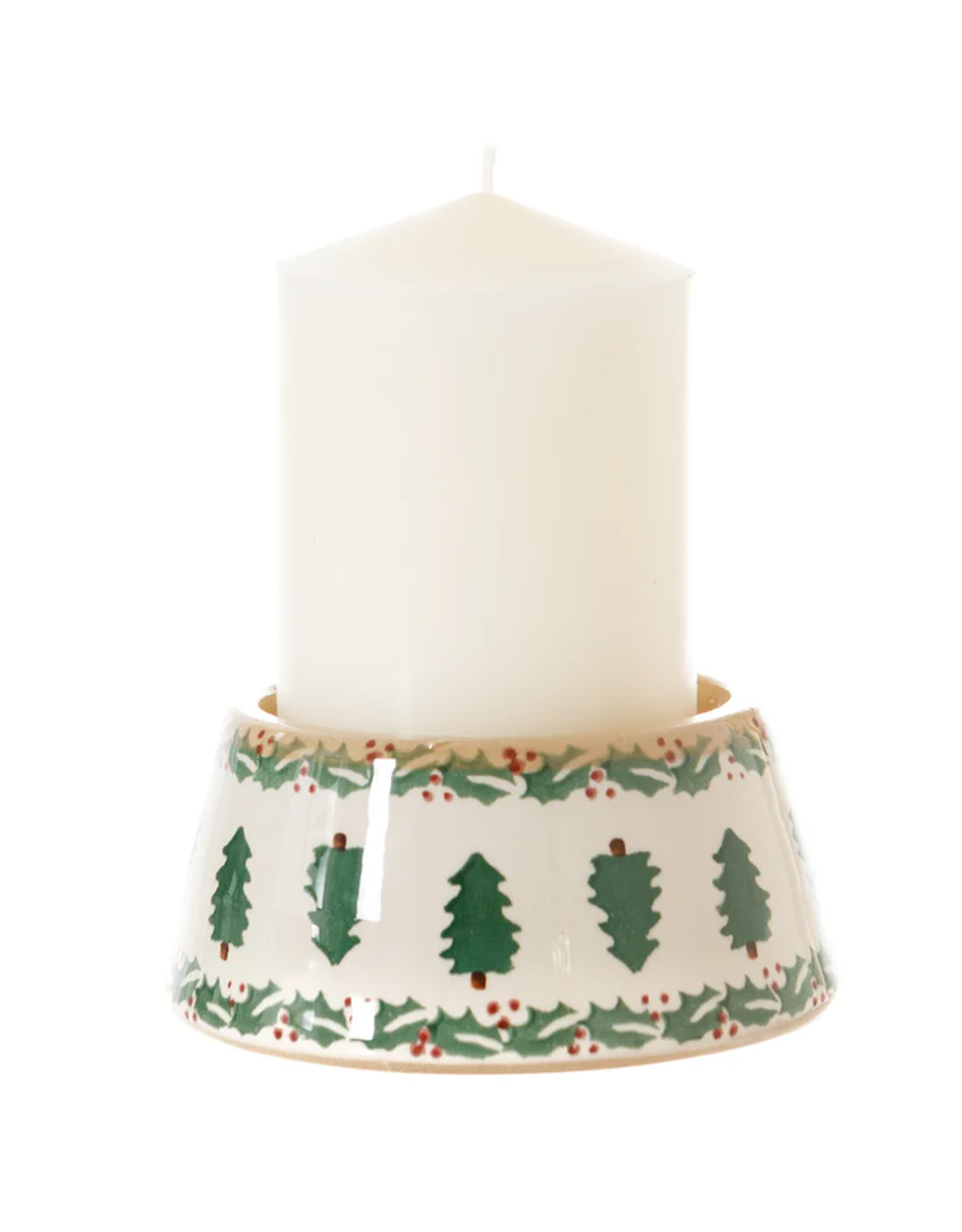 HOLIDAY NICHOLAS MOSSE REVERSE CANDLESTICK & CANDLE - Reindeer