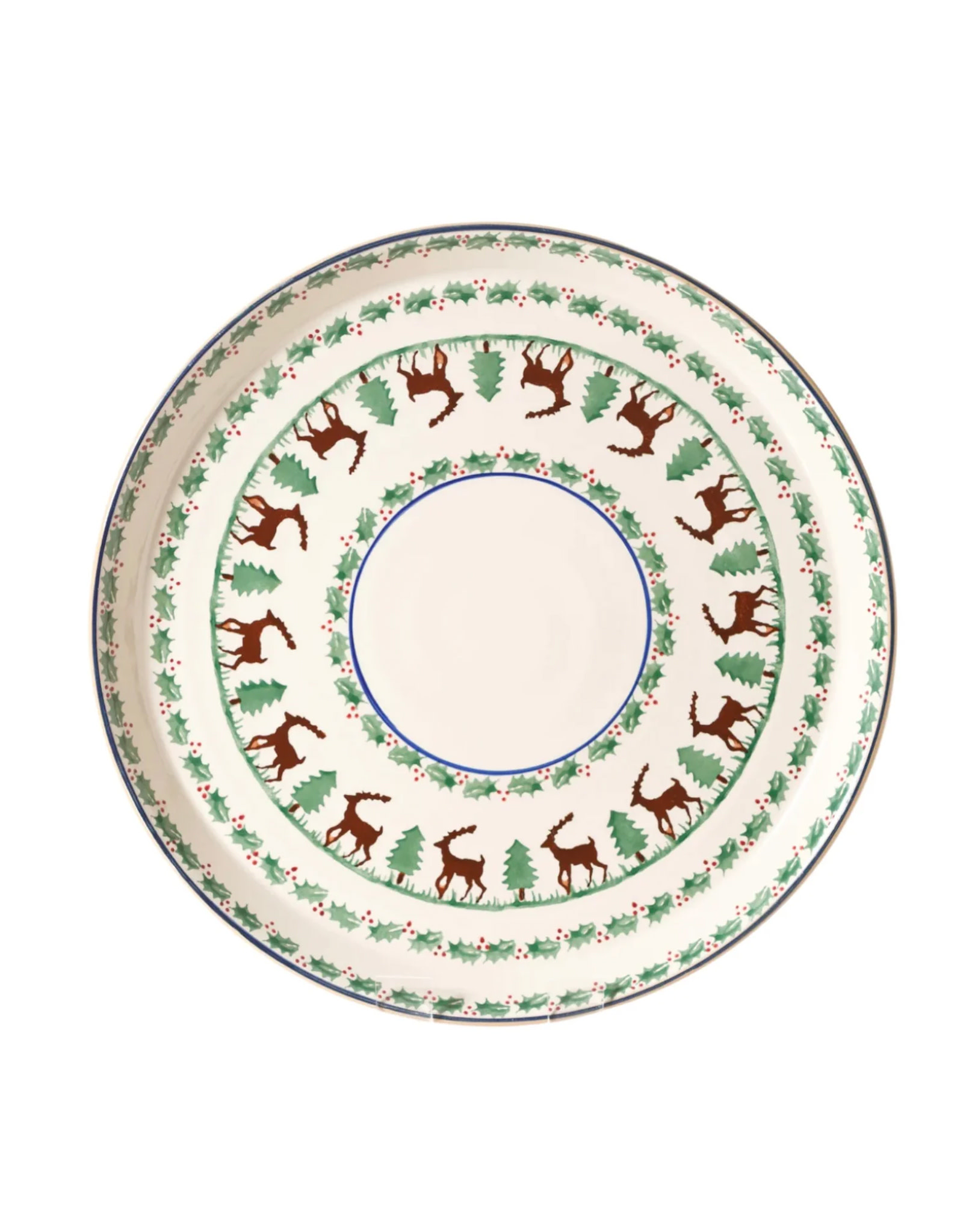 HOLIDAY NICHOLAS MOSSE PRESENTATION PLATTER - Reindeer