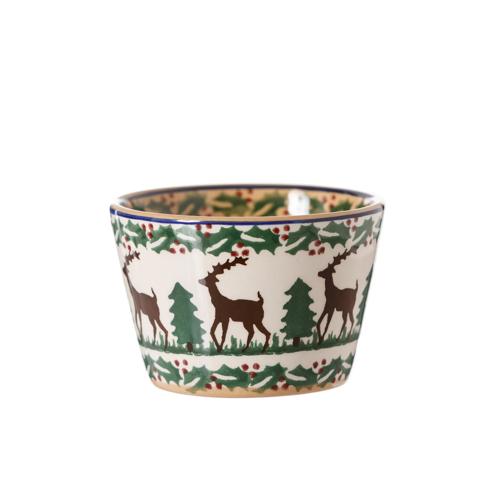 HOLIDAY NICHOLAS MOSSE CUSTARD CUP - Reindeer