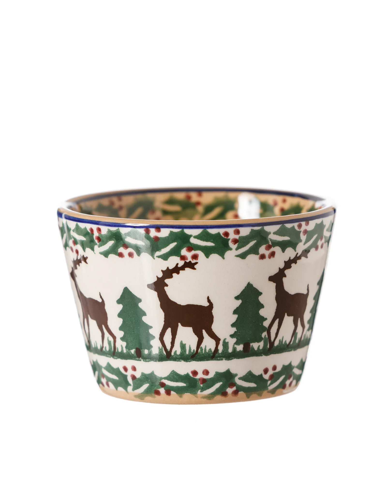 HOLIDAY NICHOLAS MOSSE CUSTARD CUP - Reindeer