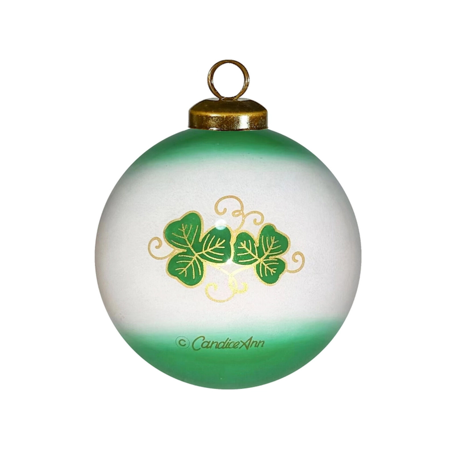 ORNAMENTS GLASS BAUBLE ORNAMENT - Celtic Love