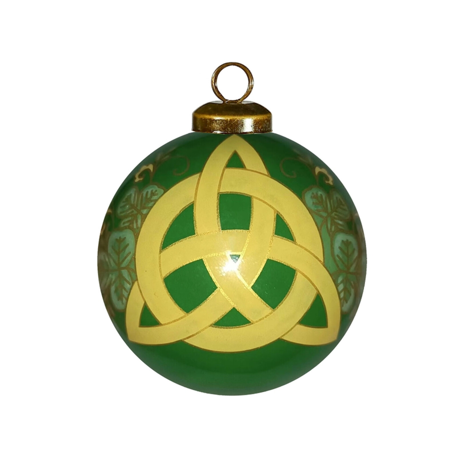 ORNAMENTS GLASS BAUBLE ORNAMENT - Trinity Knot