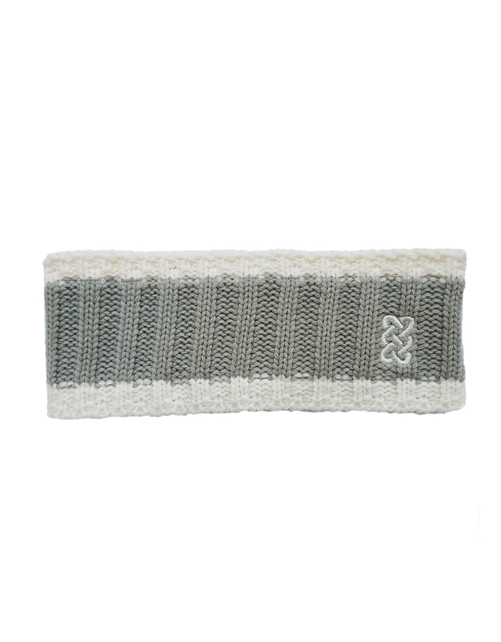 ACCESSORIES PF TAUPE/CREAM SOLID RIB KNIT HEADBAND