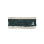 ACCESSORIES PF GREEN/CREAM MELANGE RIB KNIT HEADBAND