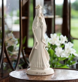 RELIGIOUS BELLEEK "OUR LADY OF KNOCK" STATUE