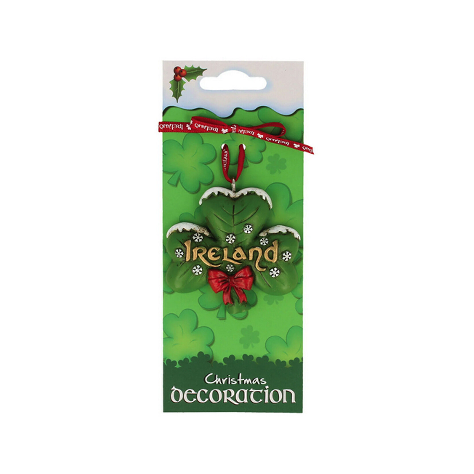 ORNAMENTS IRELAND SHAMROCK HANGING ORNAMENT