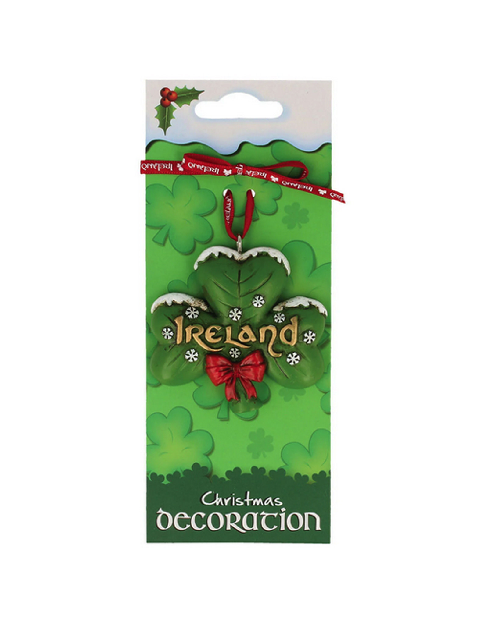 ORNAMENTS IRELAND SHAMROCK HANGING ORNAMENT