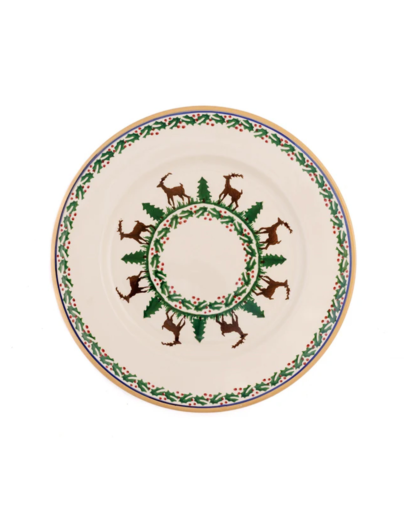 HOLIDAY NICHOLAS MOSSE SERVING PLATE - Reindeer