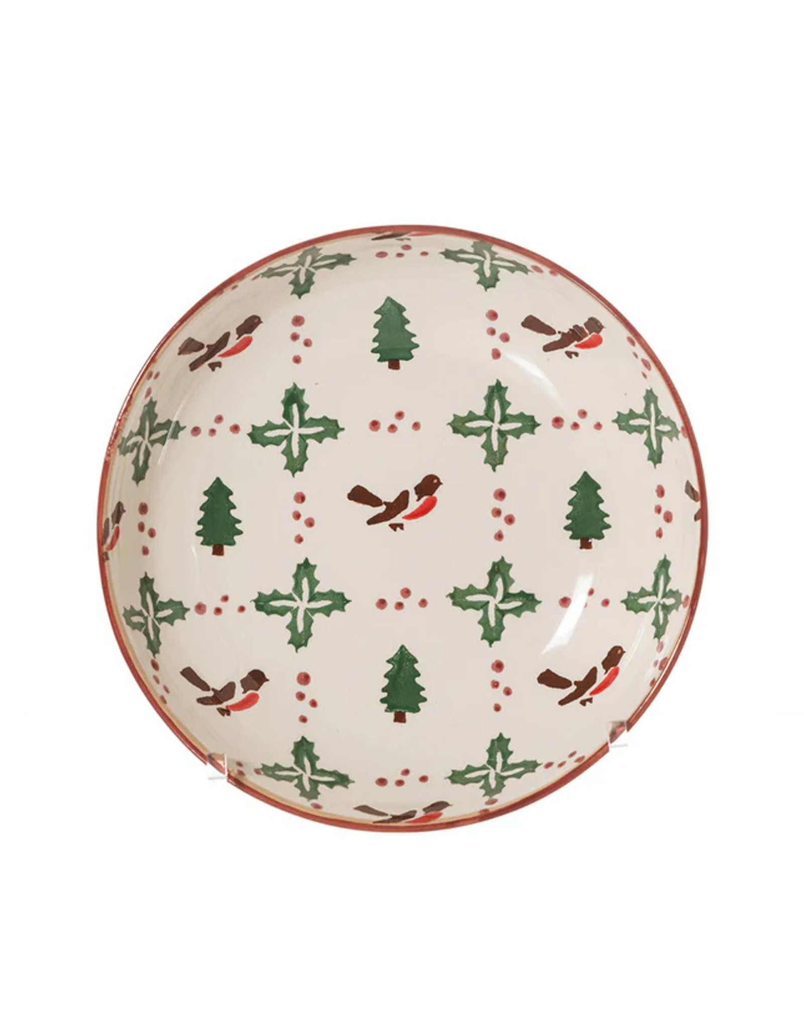 HOLIDAY NICHOLAS MOSSE EVERYDAY BOWL - Winter Robin