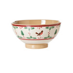 HOLIDAY NICHOLAS MOSSE VEGETABLE BOWL - Winter Robin