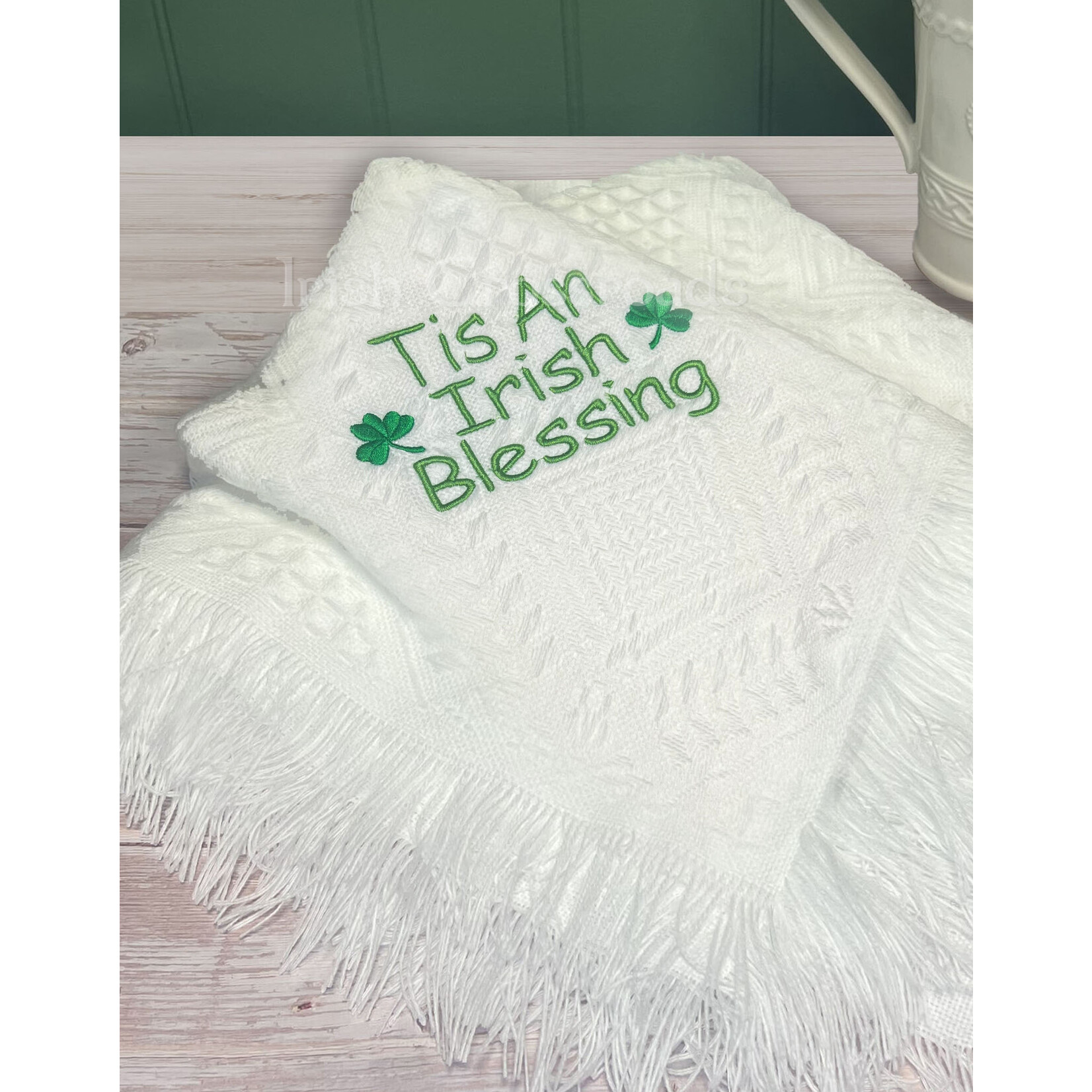 BABY BLANKETS "TIS an IRISH BLESSING" BABY BLANKET