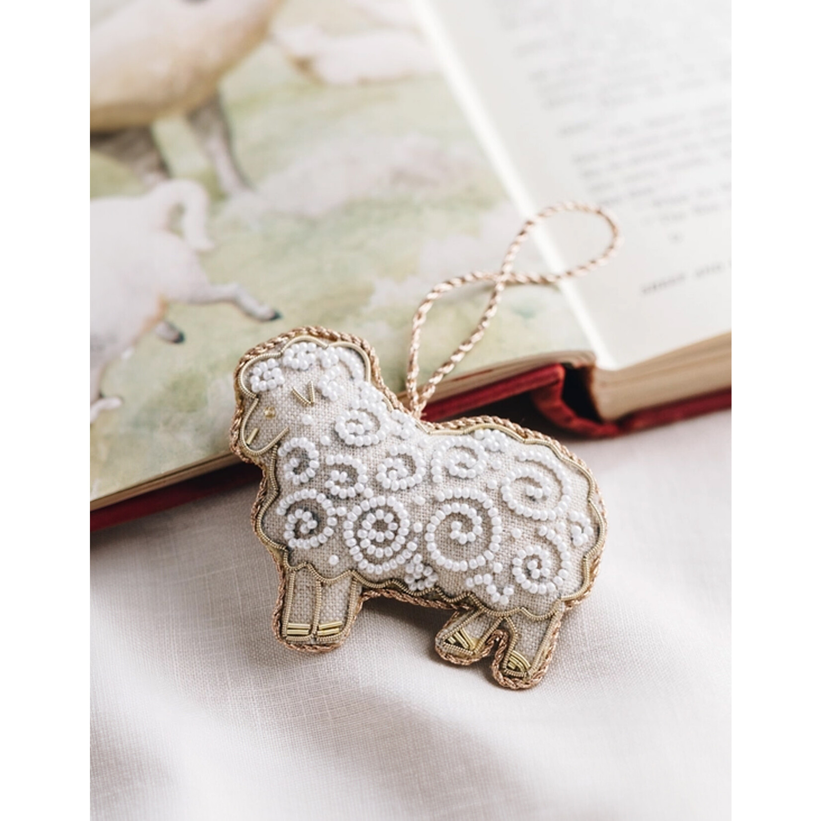 ORNAMENTS IRISH LINEN ORNAMENT - Sheep