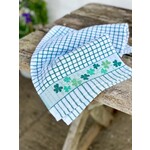 KITCHEN & ACCESSORIES POLI-DRI JACQUARD TOWEL with SHAMROCKS