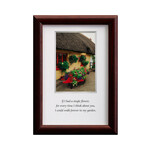 PLAQUES, SIGNS & POSTERS MINI IRISH PRINTS - If I Had A Flower