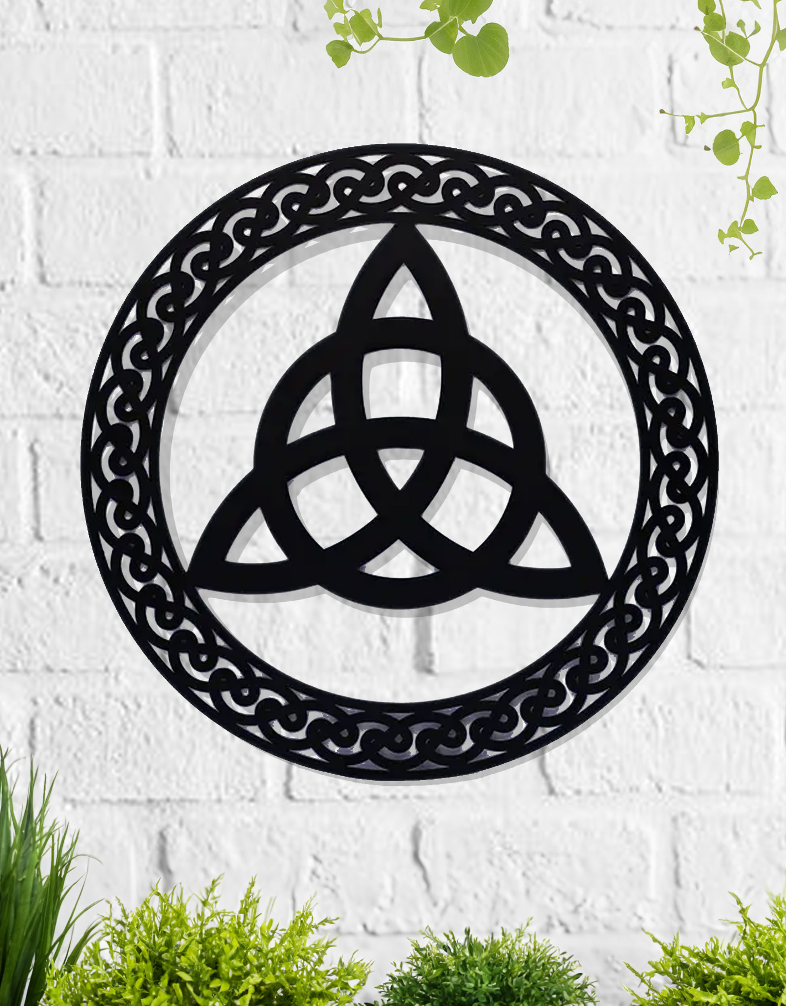 PLAQUES, SIGNS & POSTERS CELTIC WALL HANGING - Trinity Knot