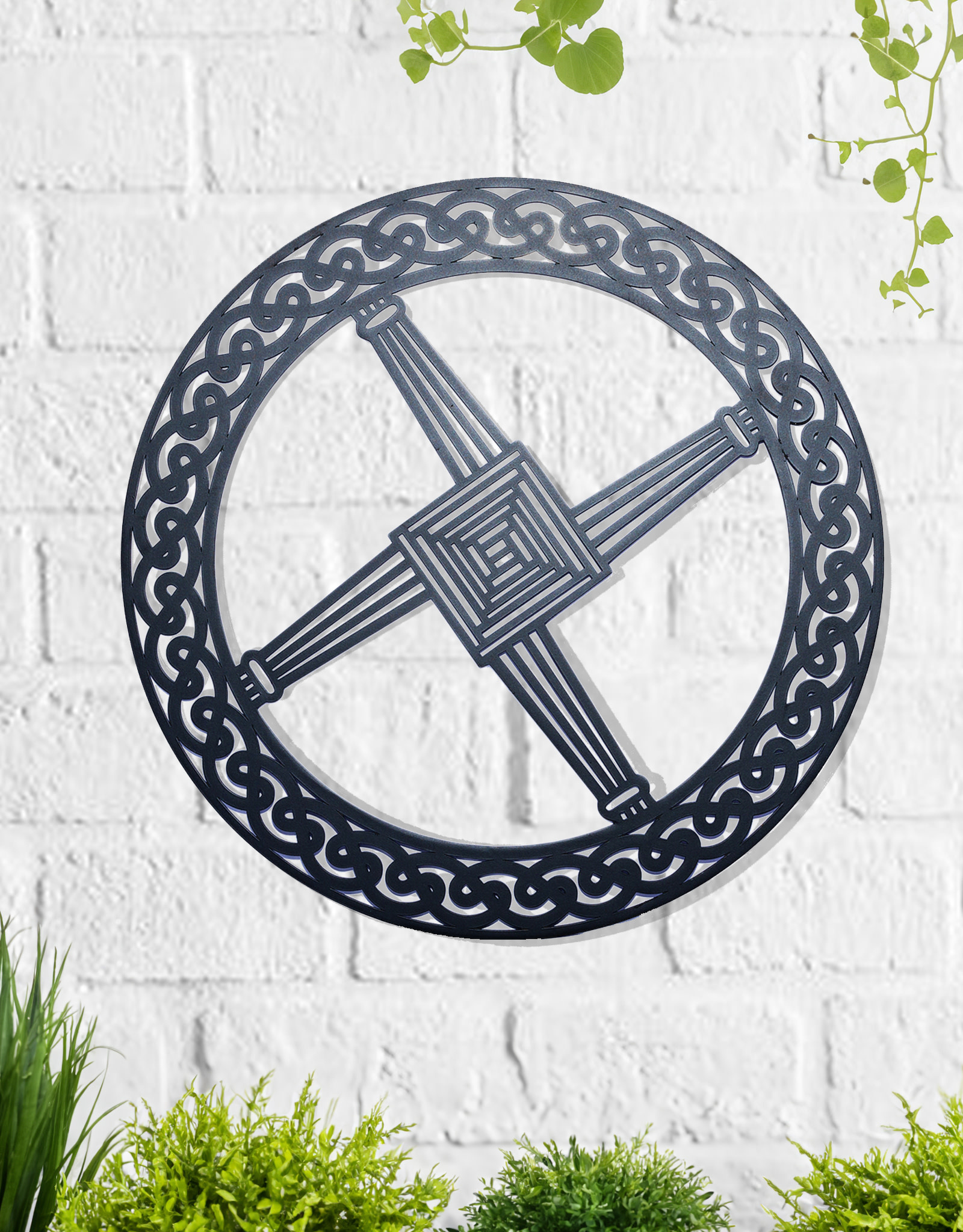 PLAQUES, SIGNS & POSTERS CELTIC WALL HANGING - St. Brigid's Cross