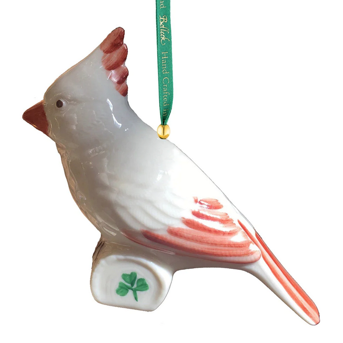 ORNAMENTS BELLEEK ORNAMENT - Cardinal