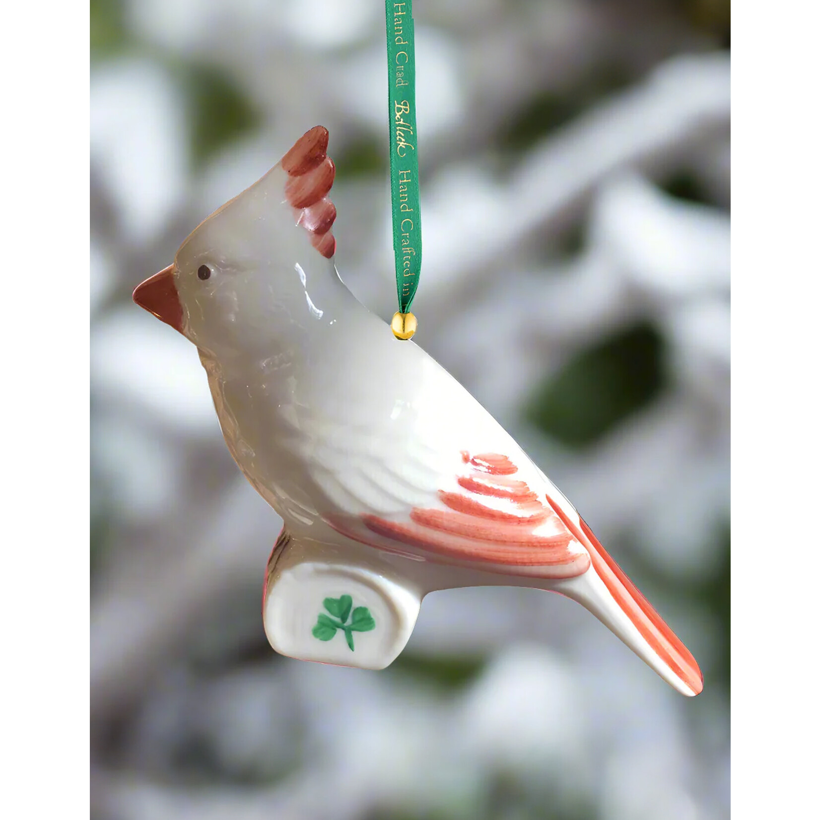 ORNAMENTS BELLEEK ORNAMENT - Cardinal