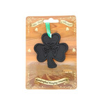ORNAMENTS IRISH TURF HANGING ORNAMENT - SHAMROCK