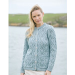 SWEATERS KILLINEY LACE STYLE LUMBAR CARDIGAN - Mermaid