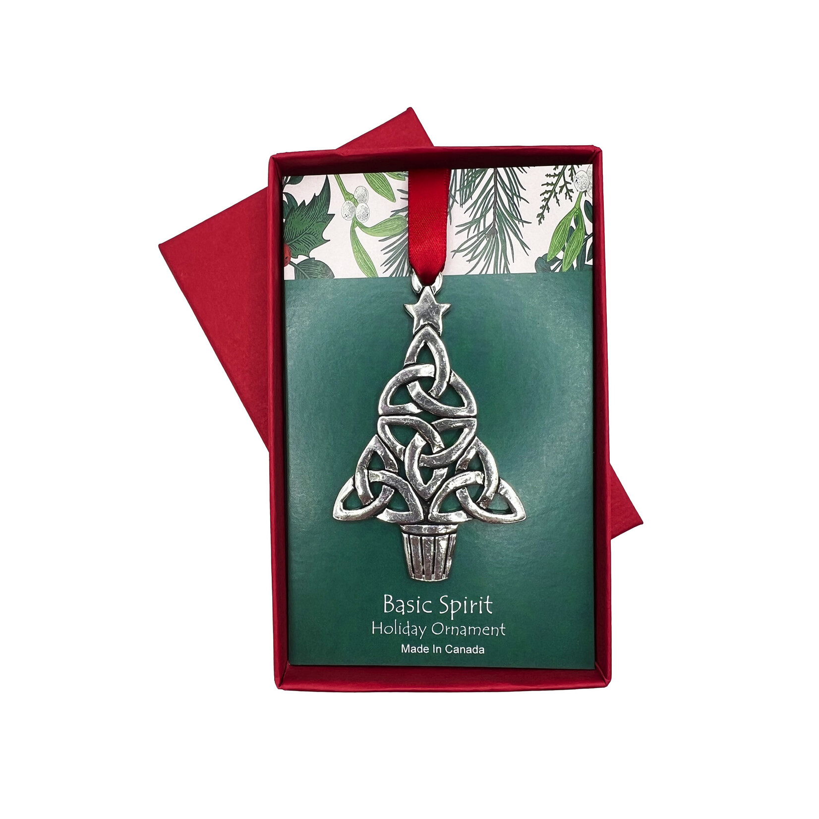 ORNAMENTS PEWTER ORNAMENT - Celtic Christmas Tree