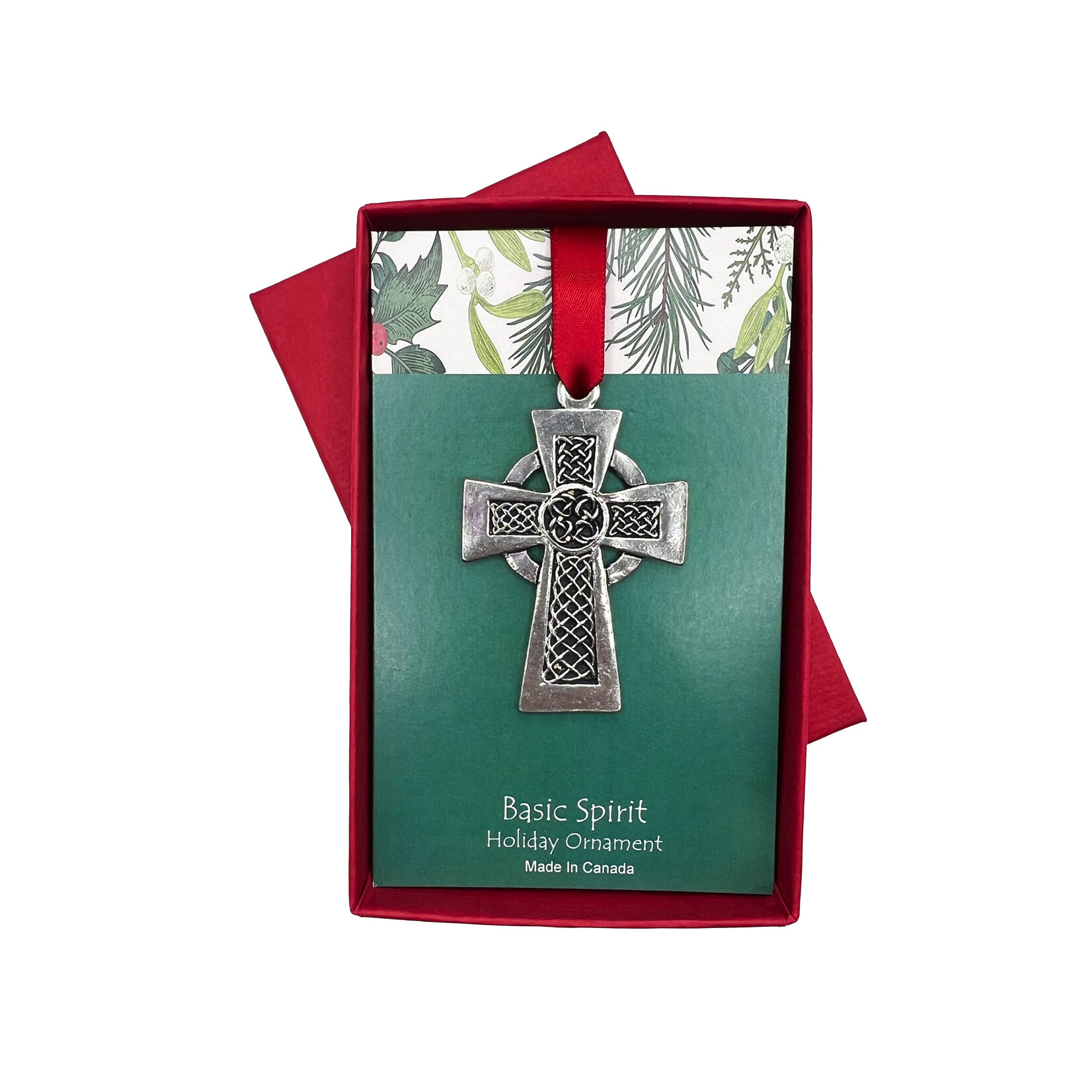 ORNAMENTS PEWTER ORNAMENT - Celtic Cross