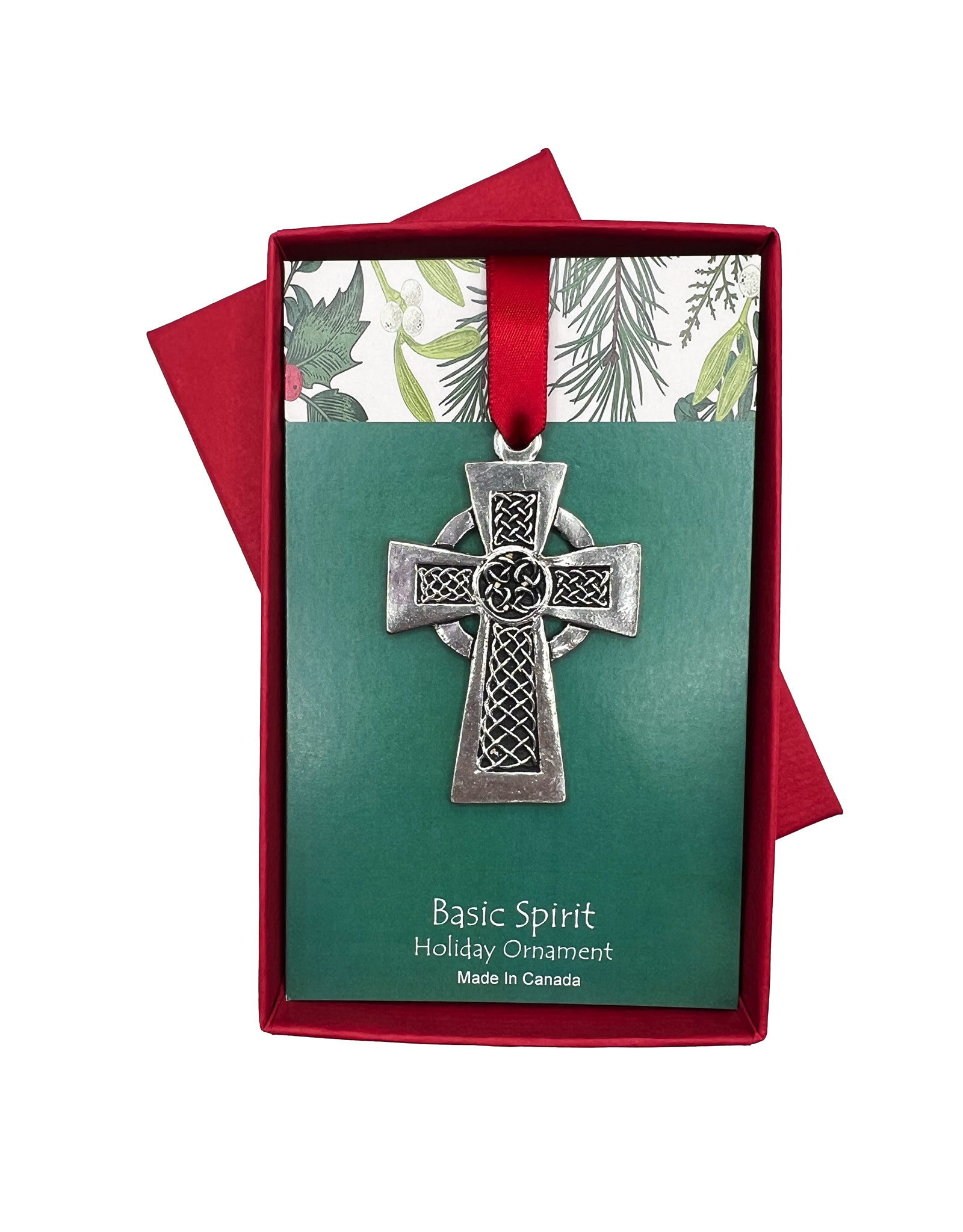 ORNAMENTS PEWTER ORNAMENT - Celtic Cross