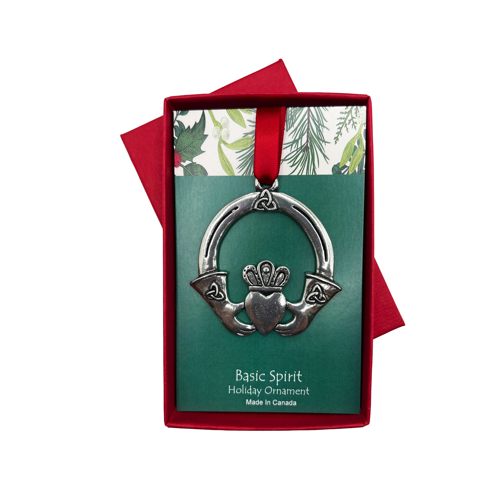 ORNAMENTS PEWTER ORNAMENT - Claddagh