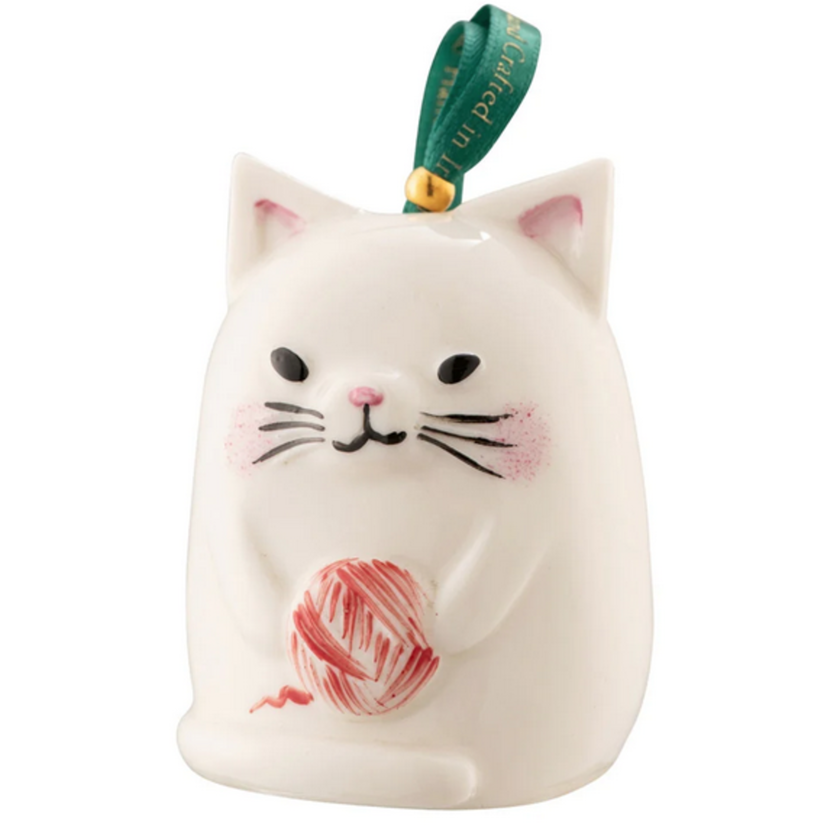ORNAMENTS BELLEEK ORNAMENT - Kitty Cat