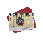 CARDS "PEACE & PLENTY WREATH" IRISH BOXED HOLIDAY CARDS