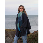 CAPES & RUANAS BRANIGAN WEAVERS TINA CAPE - Killybegs Indigo
