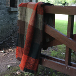TAPESTRIES, THROWS, ETC. BRANIGAN WEAVERS THROW BLANKET - Buffalo Multi Rust