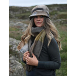 ACCESSORIES BRANIGAN WEAVERS SCARF - Donegal Mustard Grey
