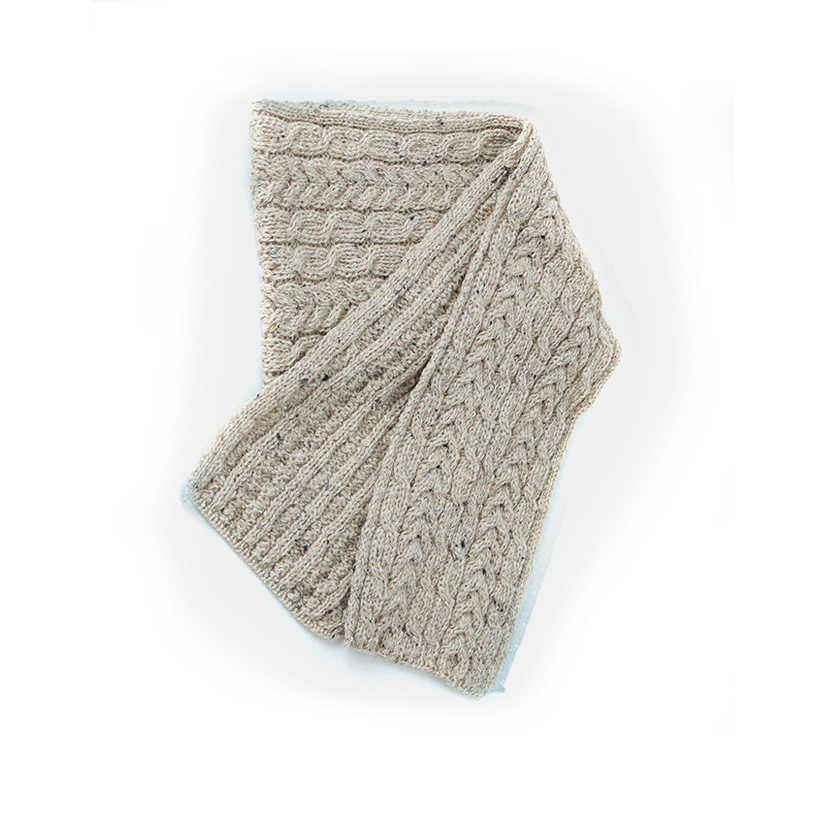 ACCESSORIES ARAN CABLE SCARF