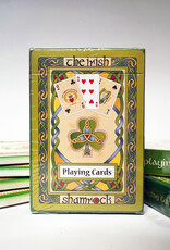 MISC NOVELTY CELTIC PLAYING CARDS - Celtic Weave Shamrock